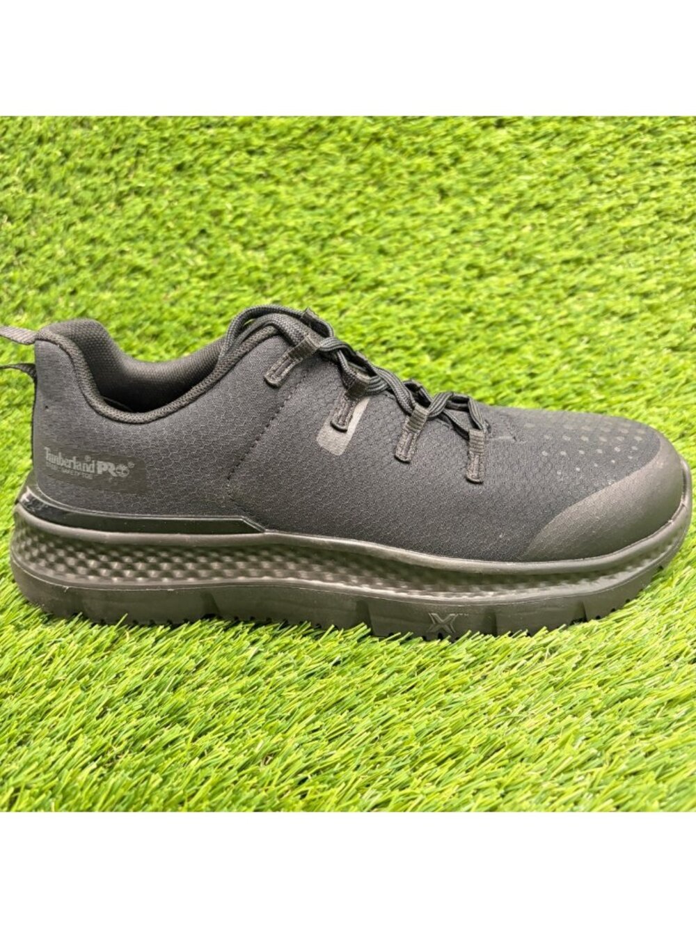 Timberland Pro Intercept EH Womens Size 9 Black Steel Toe Safety Work Shoes